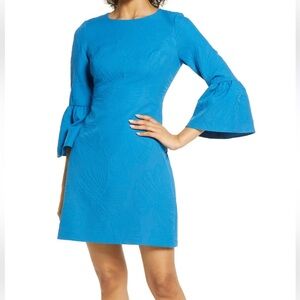 Lilly Pulitzer Blue Long Sleeve Dress